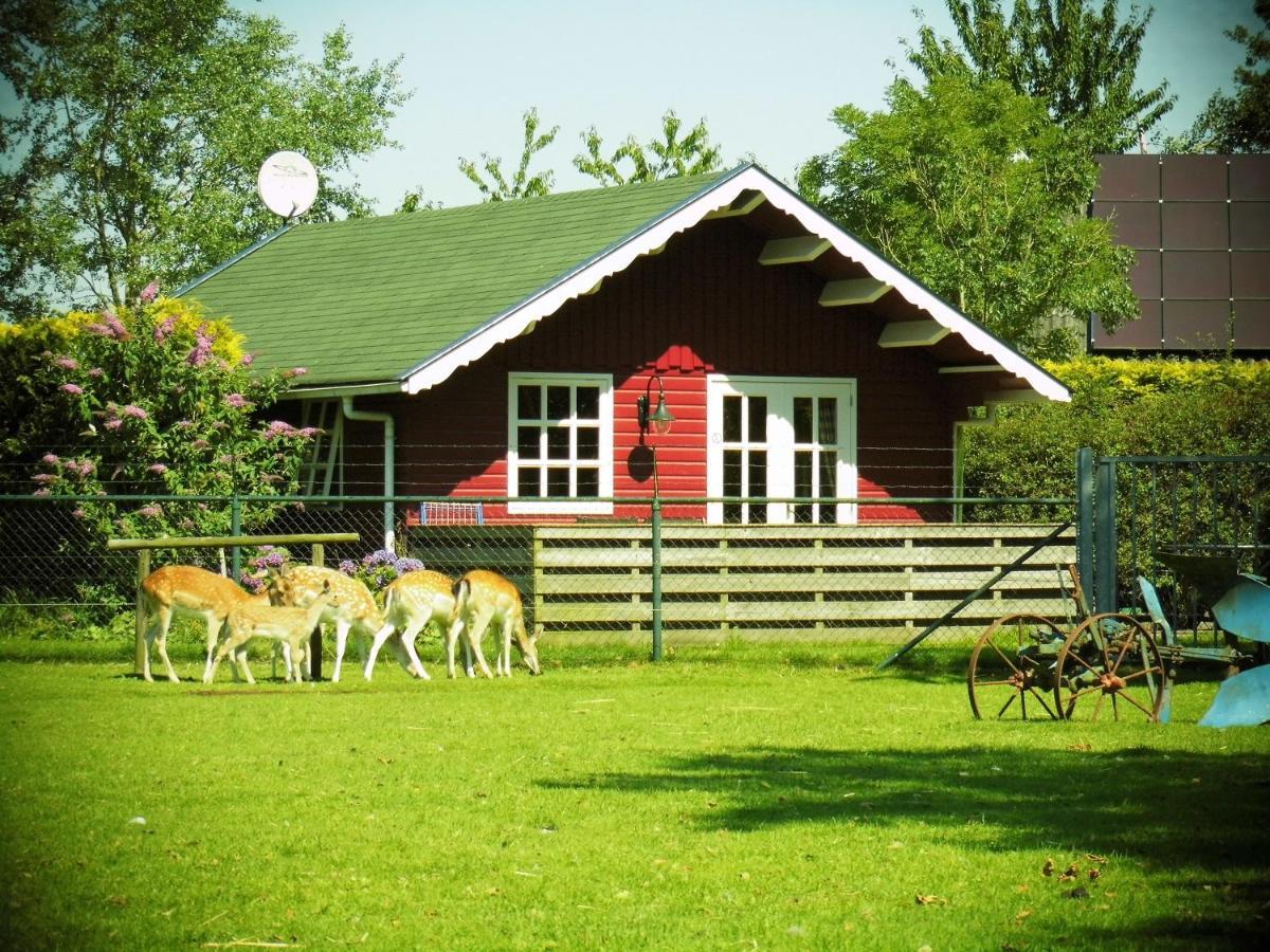 Vakantiehuisjes Landgoed Sonneborghe Kollumerzwaag Esterno foto
