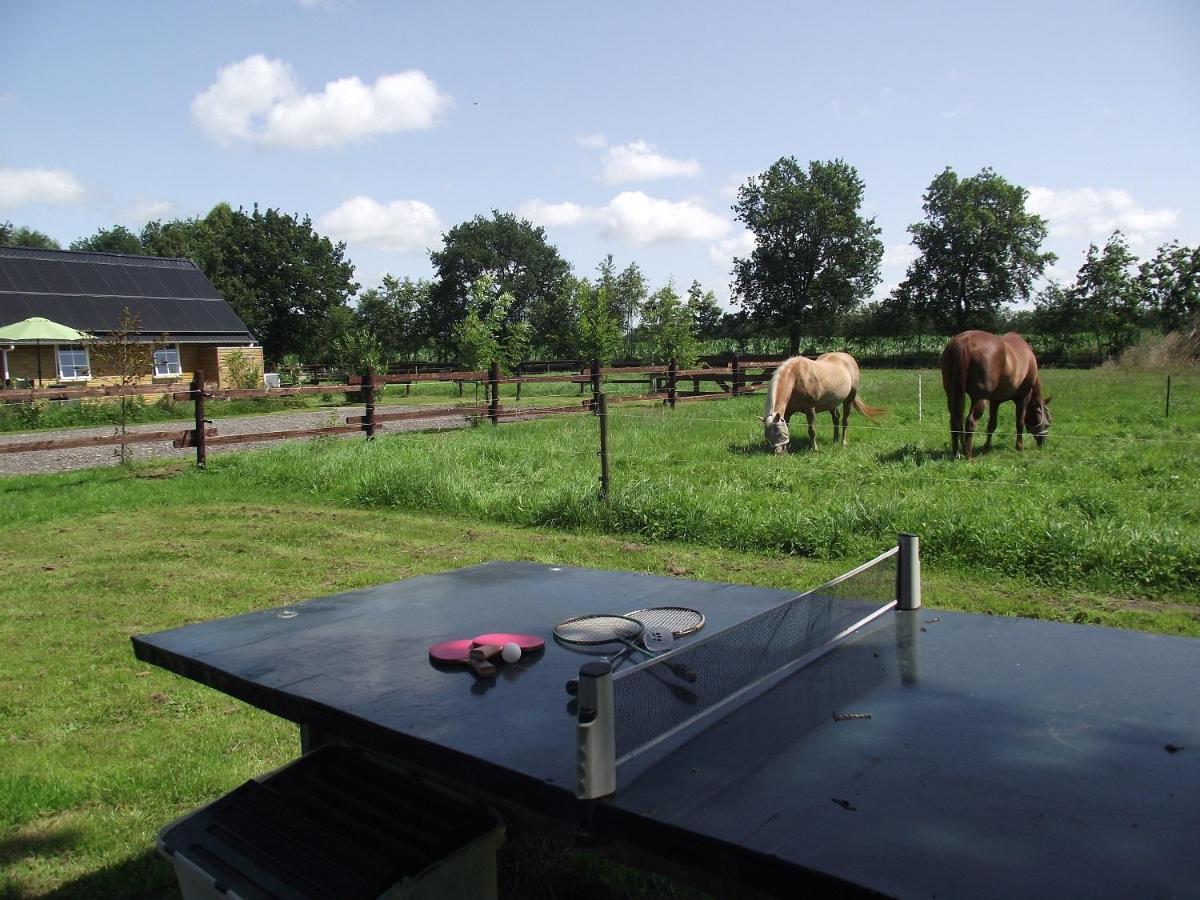 Vakantiehuisjes Landgoed Sonneborghe Kollumerzwaag Esterno foto